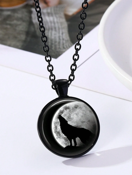 Glow Wolf Pendant Chain