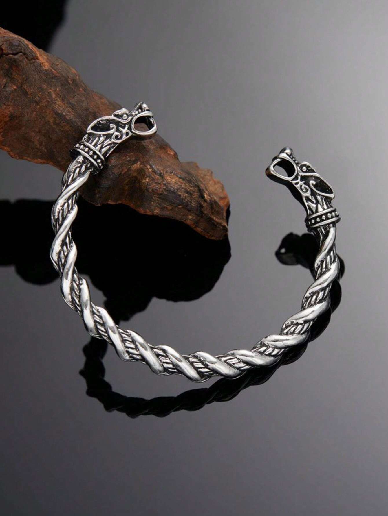 Twisted – Braided Steel Cuff