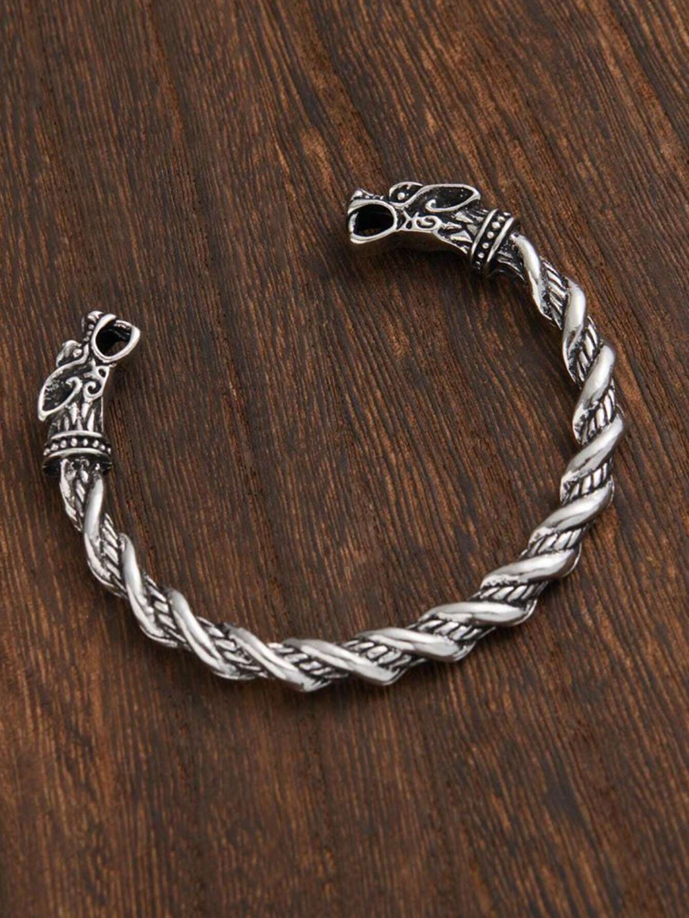 Twisted – Braided Steel Cuff