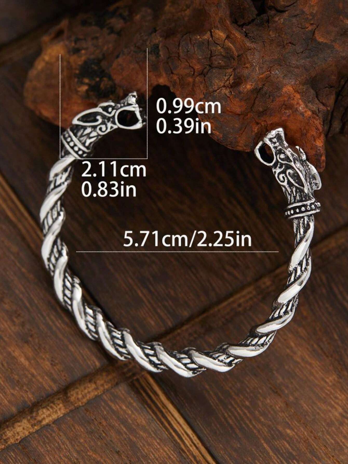 Twisted – Braided Steel Cuff