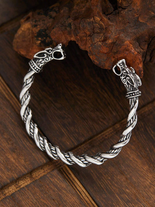 Twisted – Braided Steel Cuff