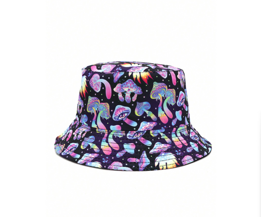 Purple Mushroom Bucket