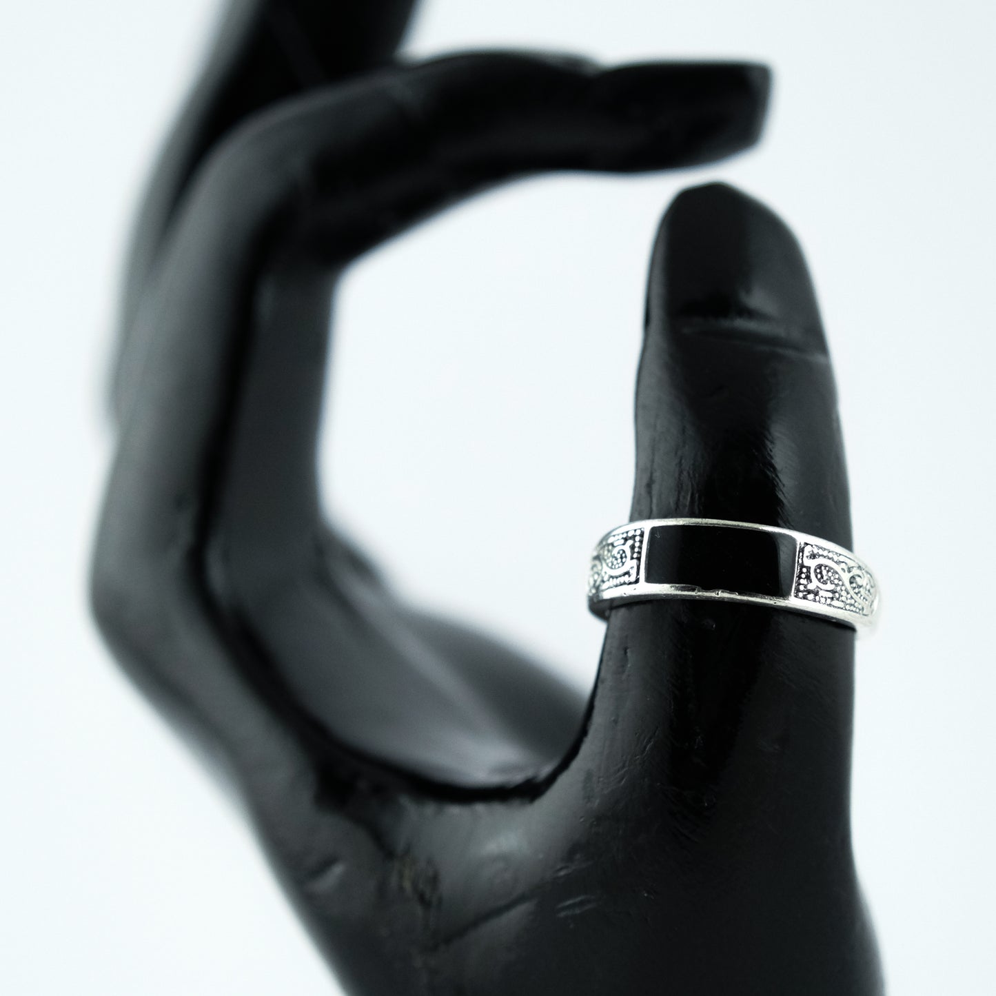 Midnight Crest Ring