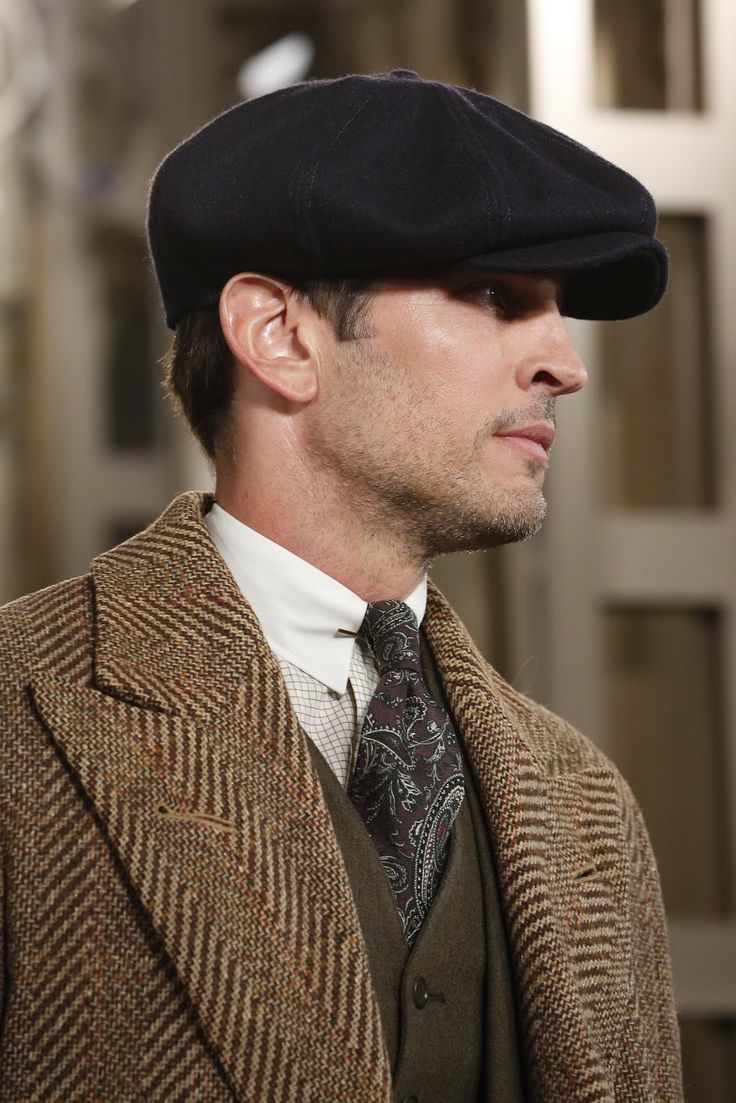 Vintage Wool Newsboy