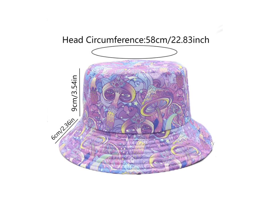 Pink Mushroom Bucket