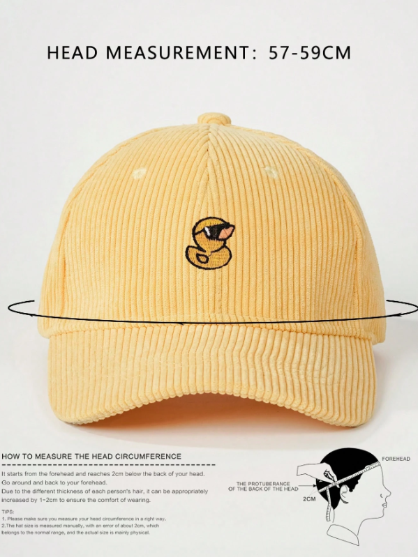 Duck Cord Cap