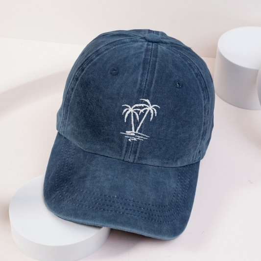 Palm Navy Cap