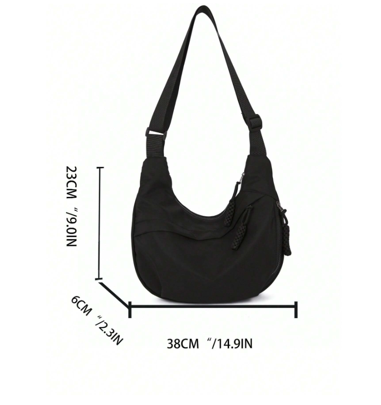 Shadow Black Crossbody