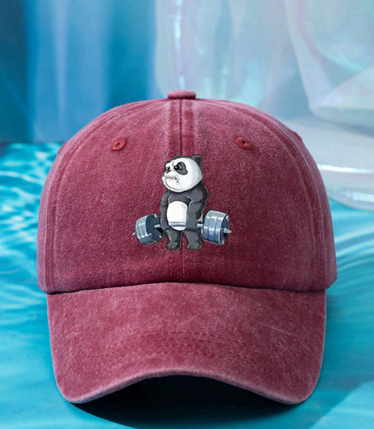 Panda Washed Cap