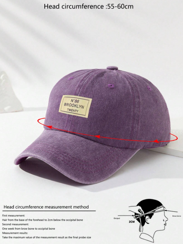 Violet Brooklyn Cap