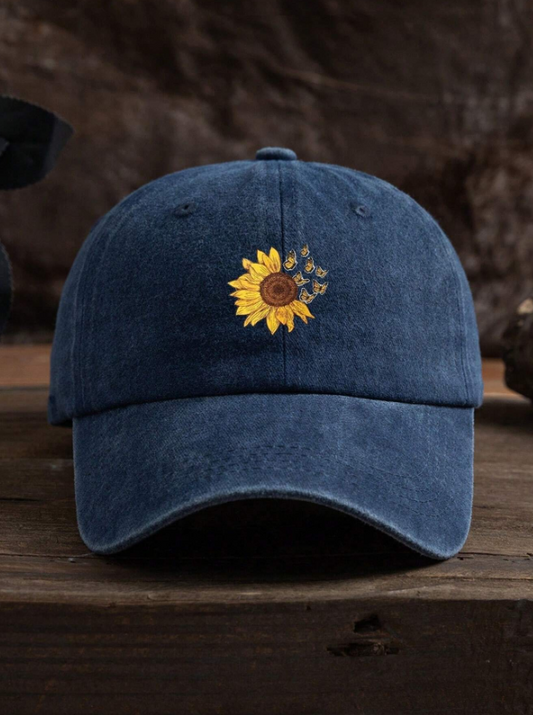 Sunpetal Indigo Cap