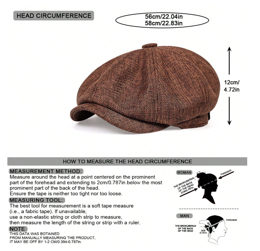 Harrington Newsboy Cap