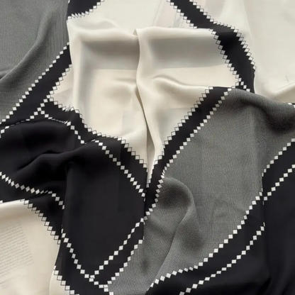 Noire Jacquard Neckerchief