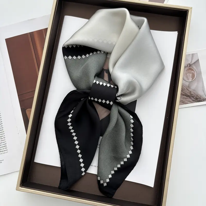 Noire Jacquard Neckerchief