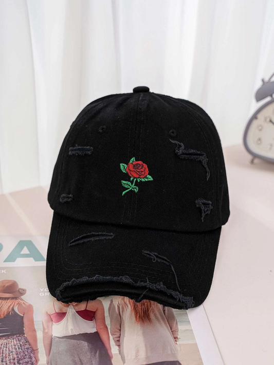 Black Bloom Cap
