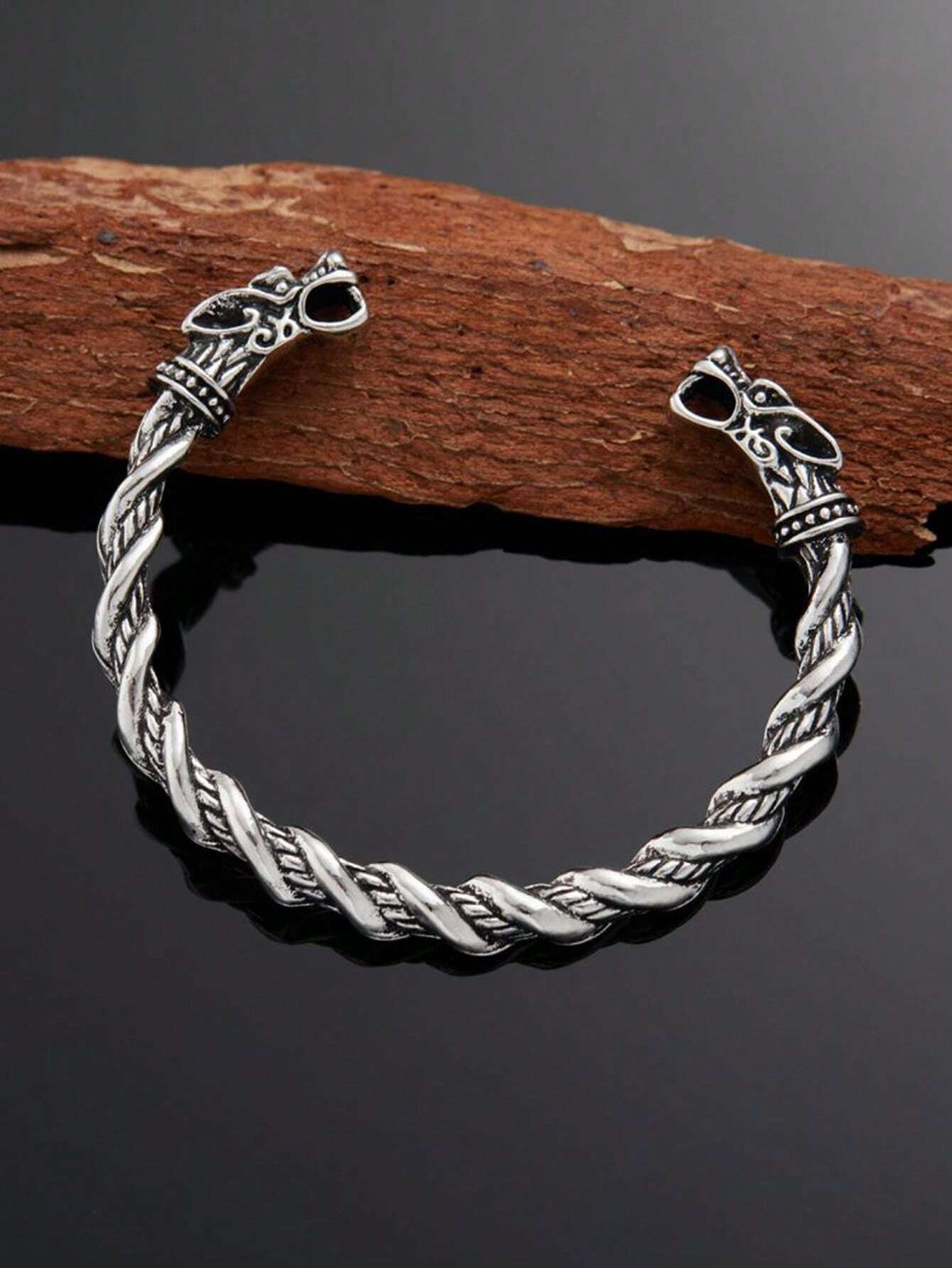 Twisted – Braided Steel Cuff