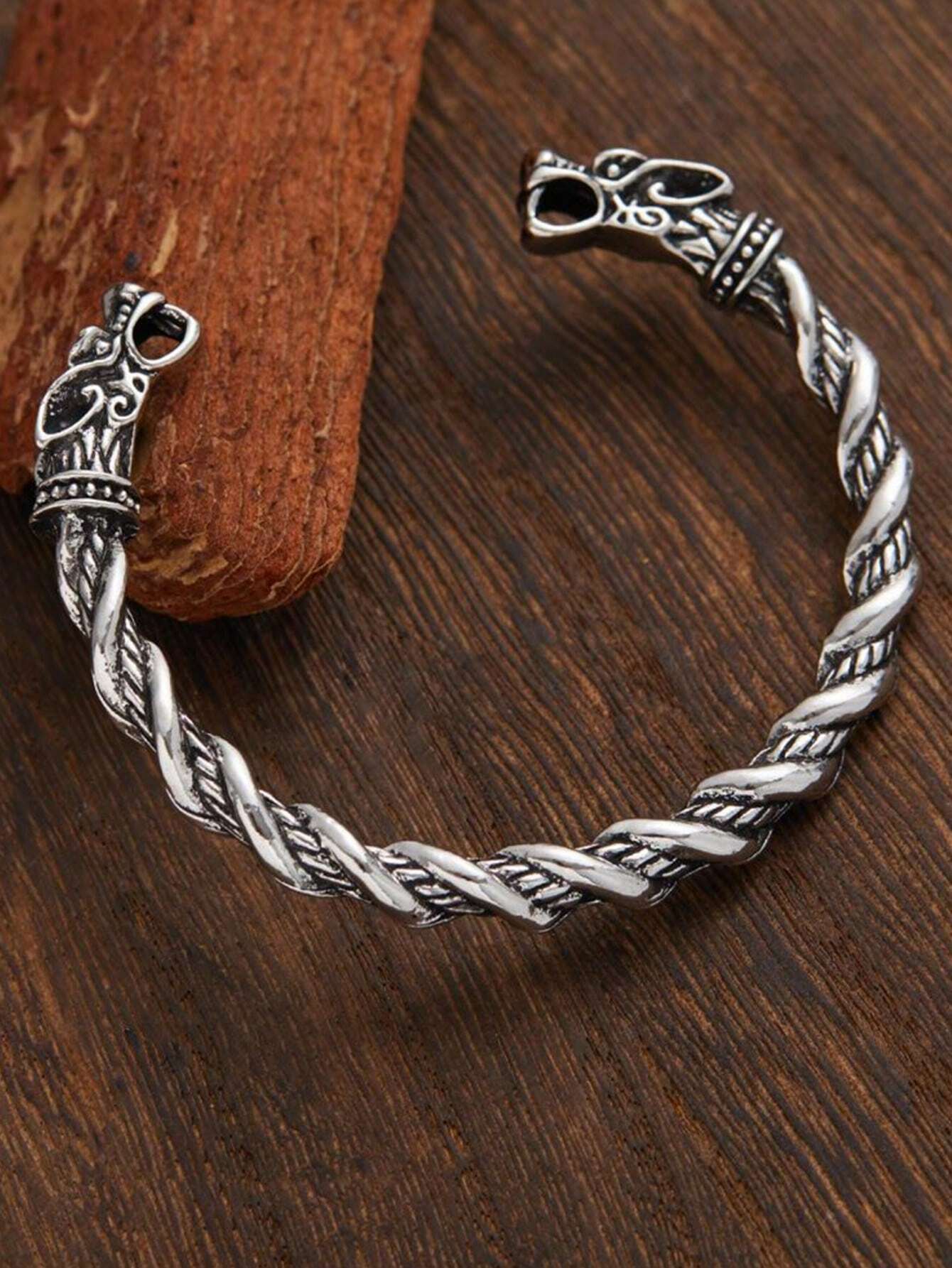 Twisted – Braided Steel Cuff
