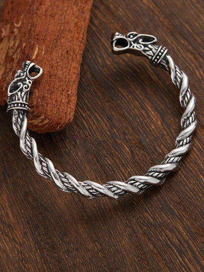 Twisted – Braided Steel Cuff
