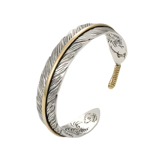 Vintage Feather Cuff