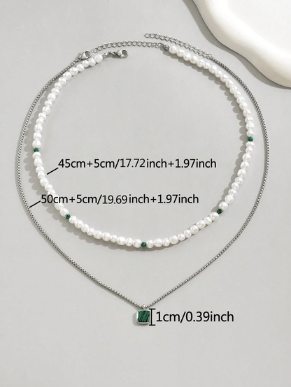 Pearl Drop - 2Pcs Set