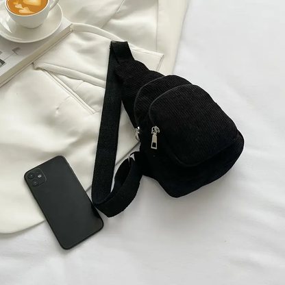 CrushCord Velvet Crossbody