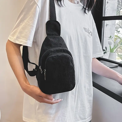 CrushCord Velvet Crossbody