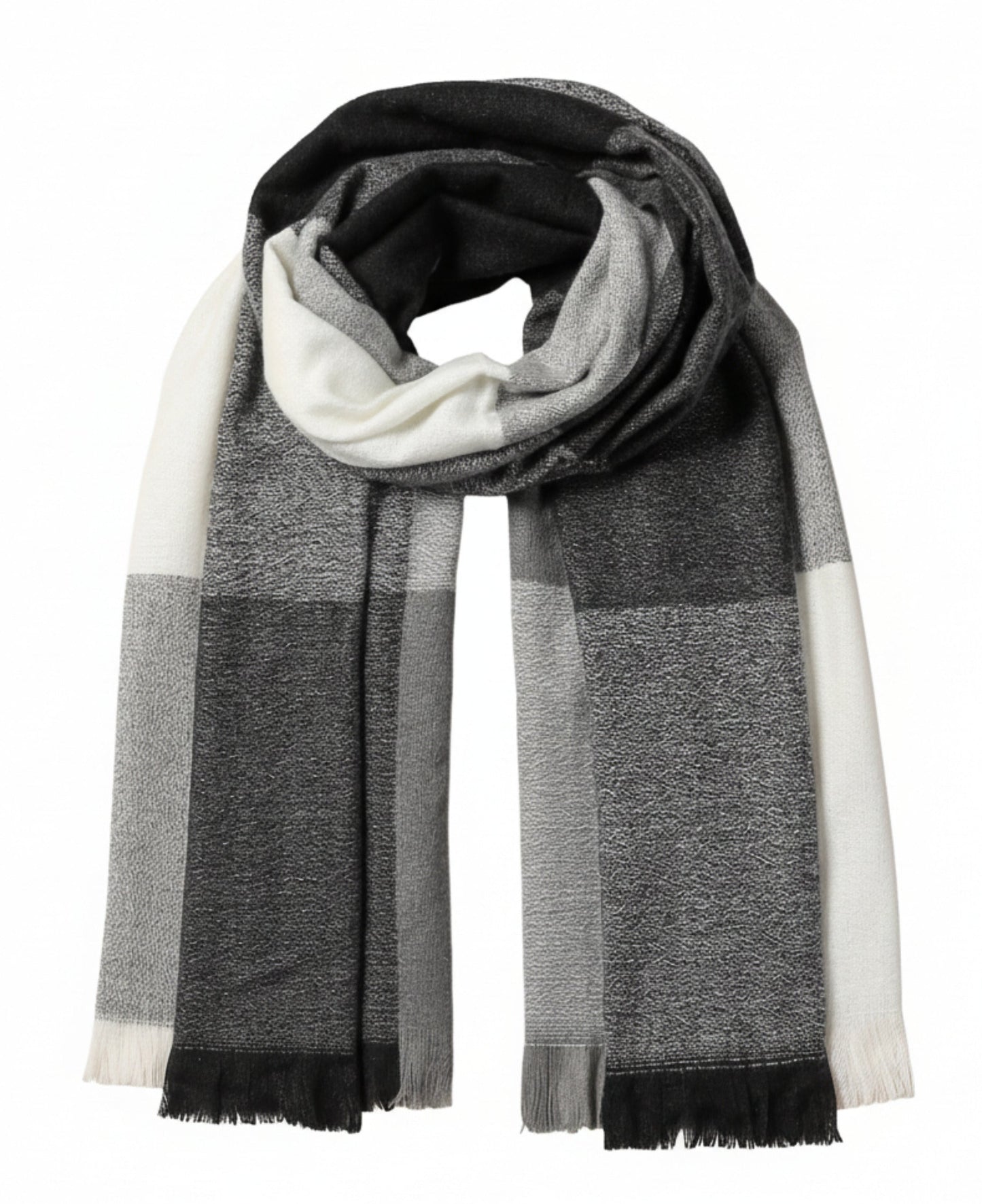 Block Knit Scarf