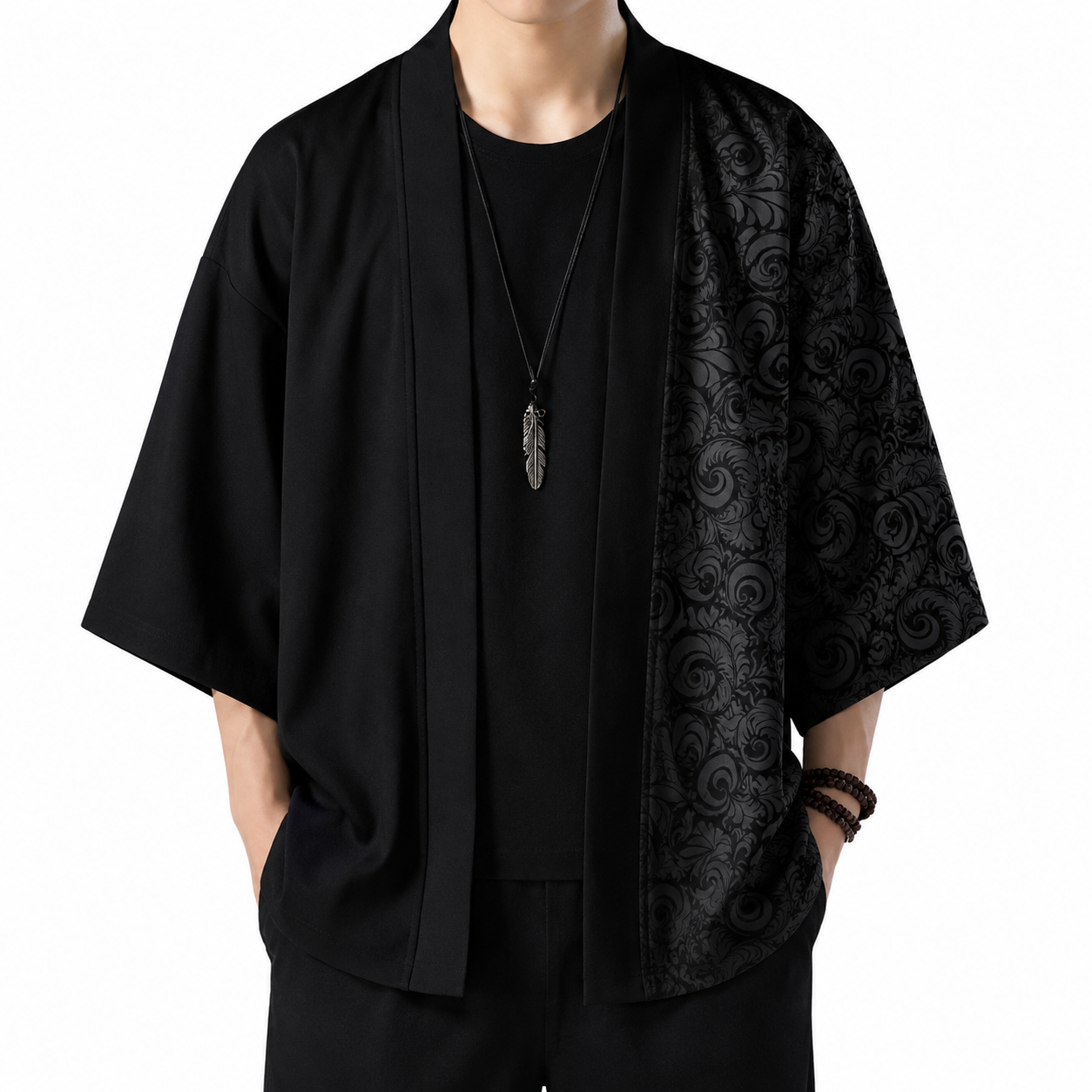 Kurohana Japanese Kimono