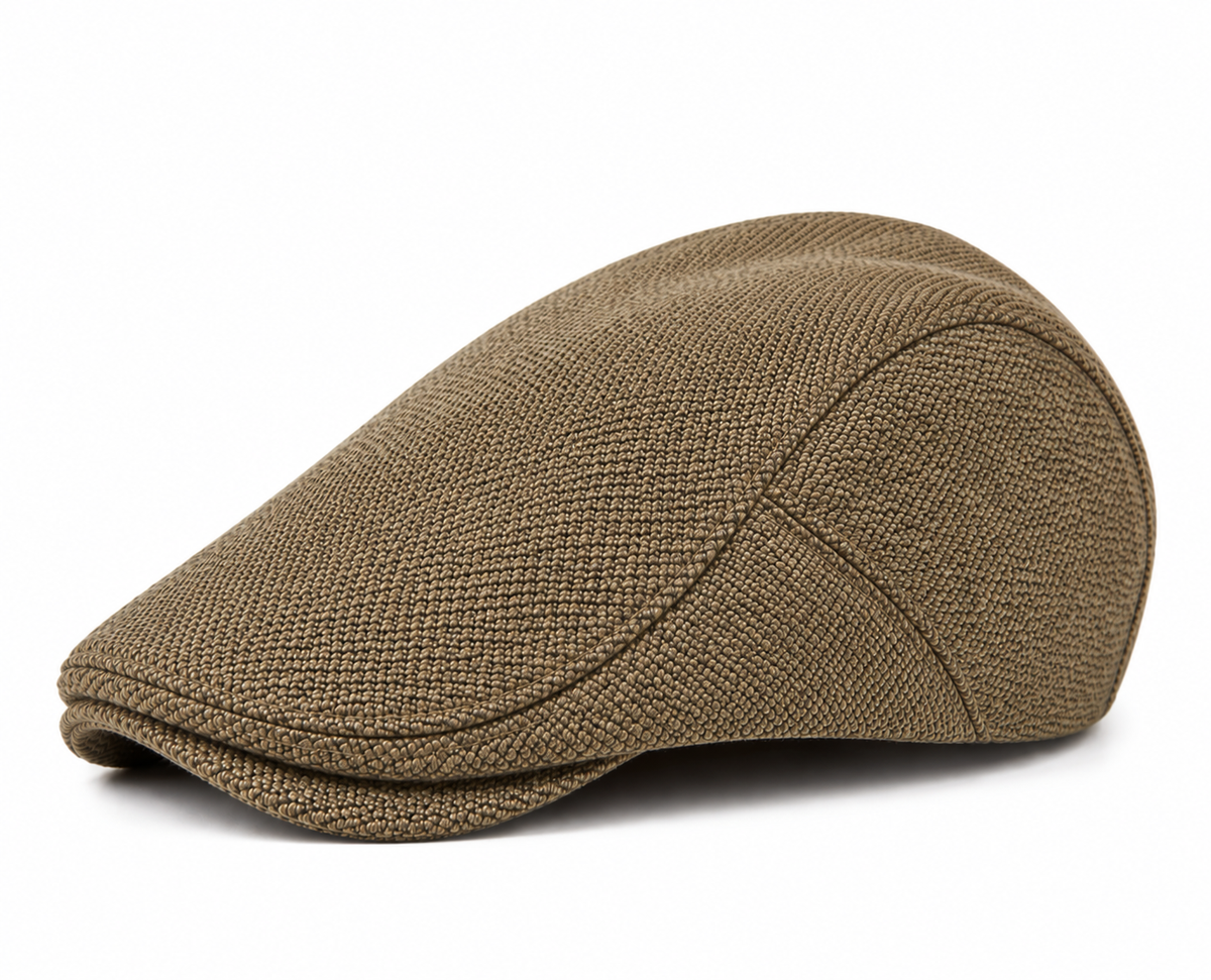 Textured Flat Cap