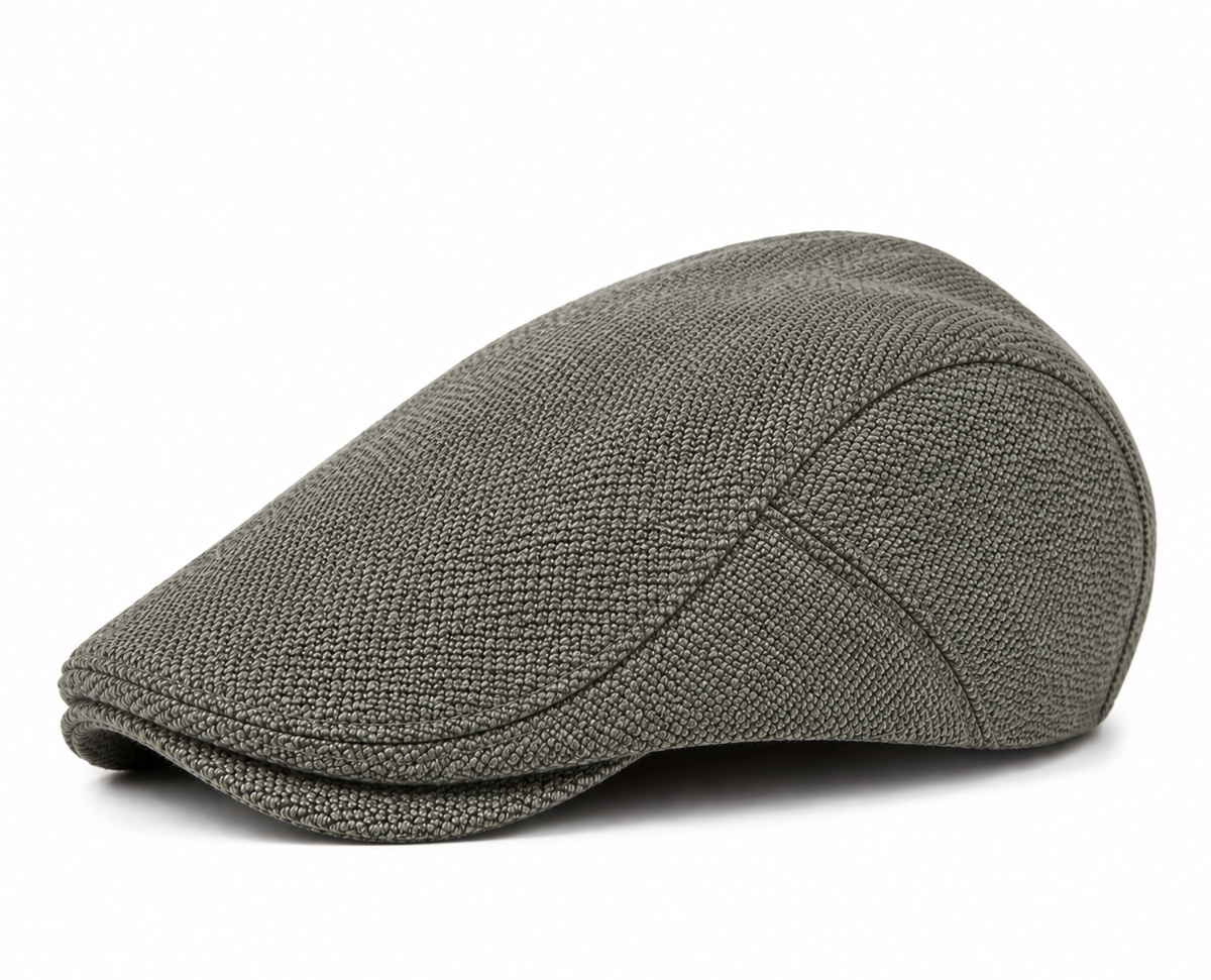 Textured Flat Cap