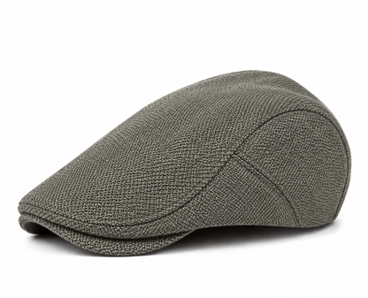 Textured Flat Cap