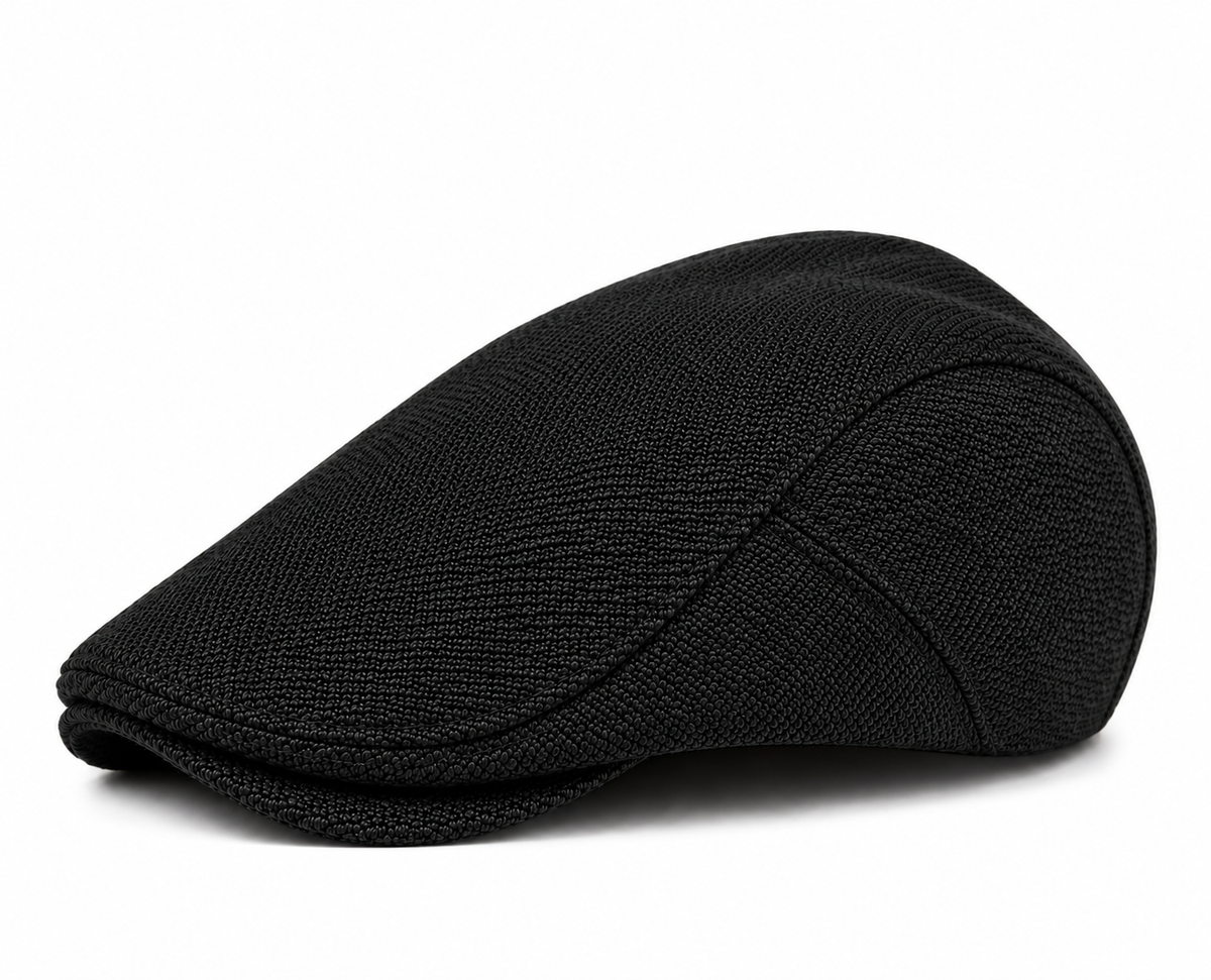 Textured Flat Cap