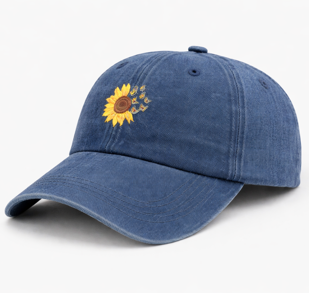 Sunpetal Indigo Cap