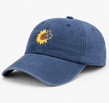 Sunpetal Indigo Cap