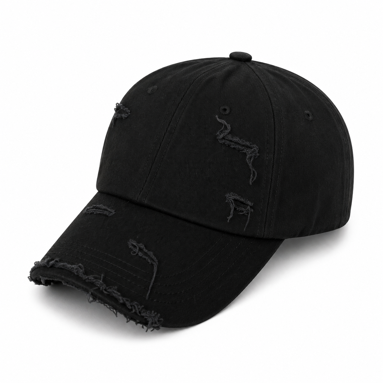 Ripped Distressed Cap
