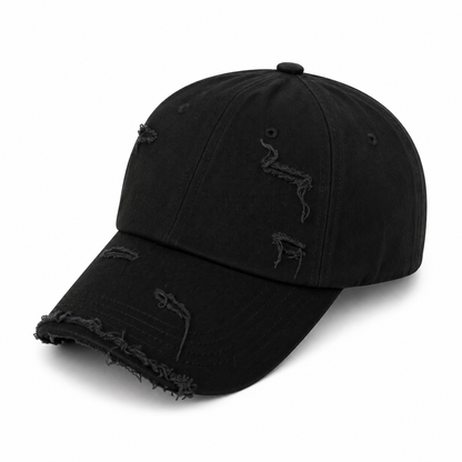 Ripped Distressed Cap