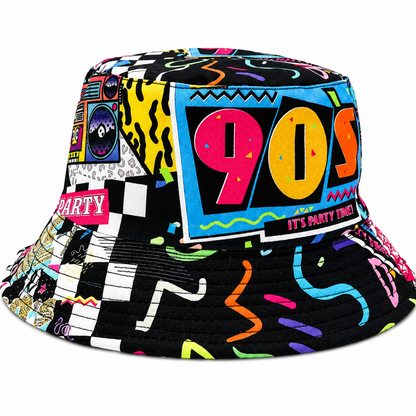 90s Retro Bucket Hat