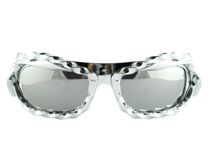 Y2K Voltage – Futuristic Shield Shades