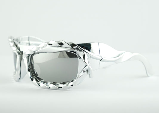 Y2K Voltage – Futuristic Shield Shades