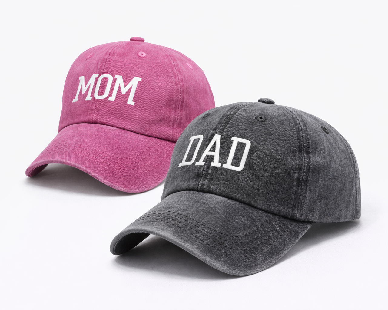 Mom & Dad Cap Set