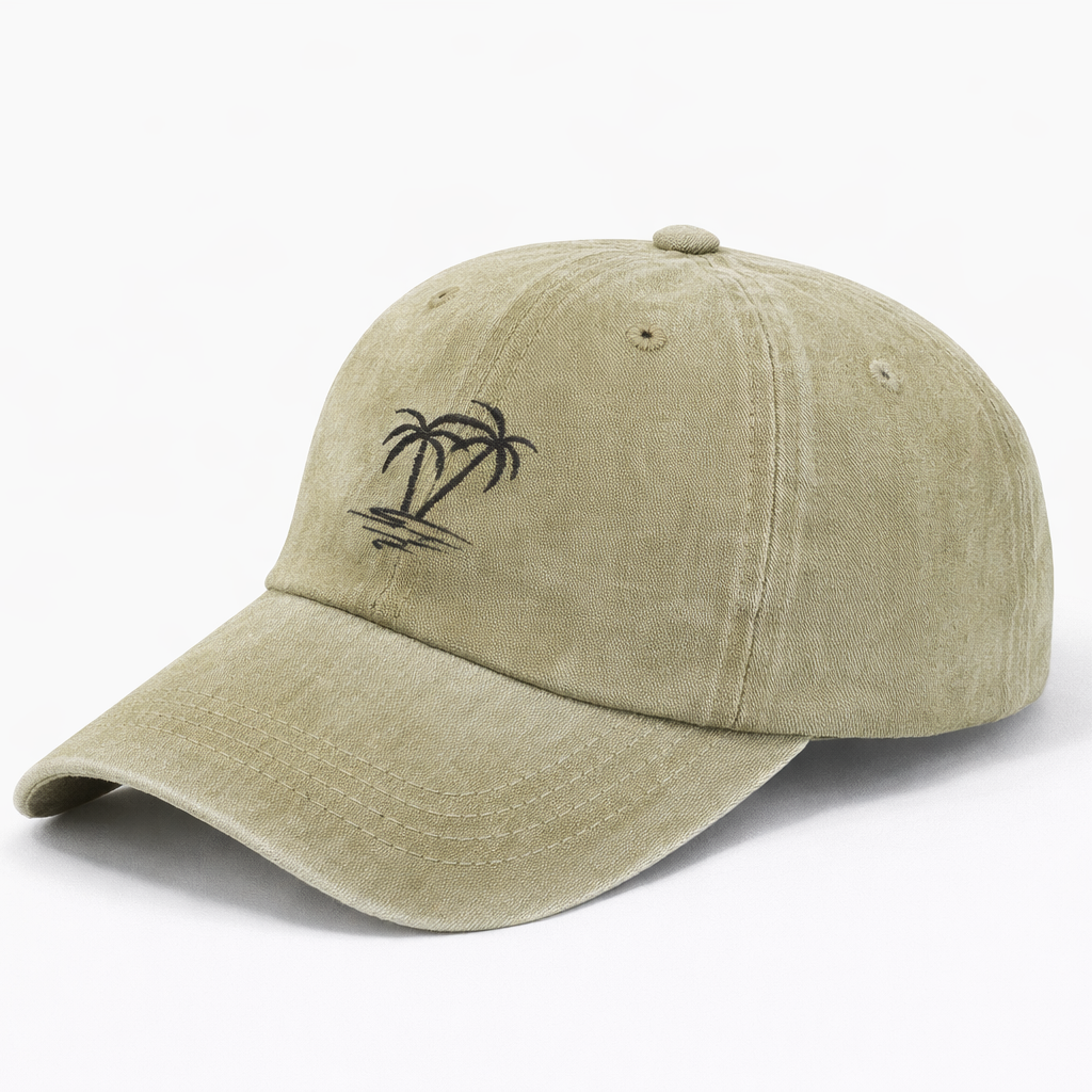 Palm Khaki Cap