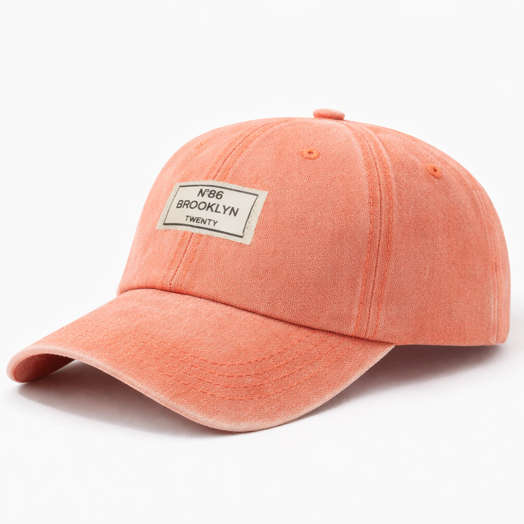 Coral Brooklyn Cap