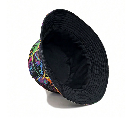 Neon Cat Bucket