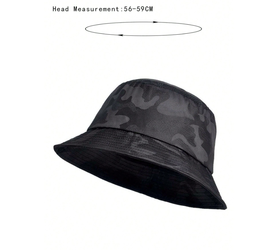 Black Camo Bucket