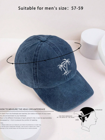 Palm Washed — Navy