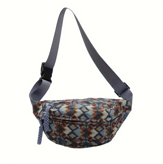 Grid Sling Crossbody