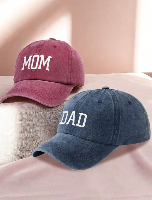 Mom & Dad Cap Set