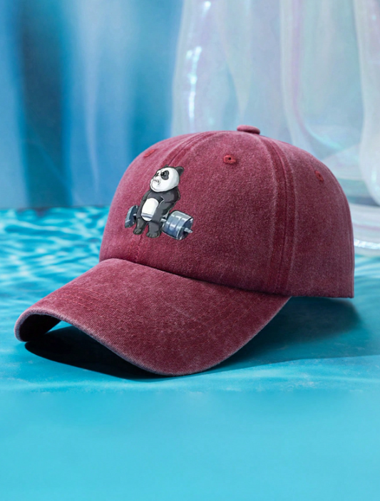 Panda Washed Cap