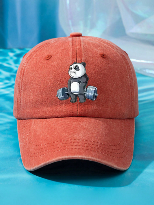 Panda Washed Cap