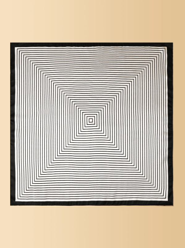 Nara Neckerchief – Black Border